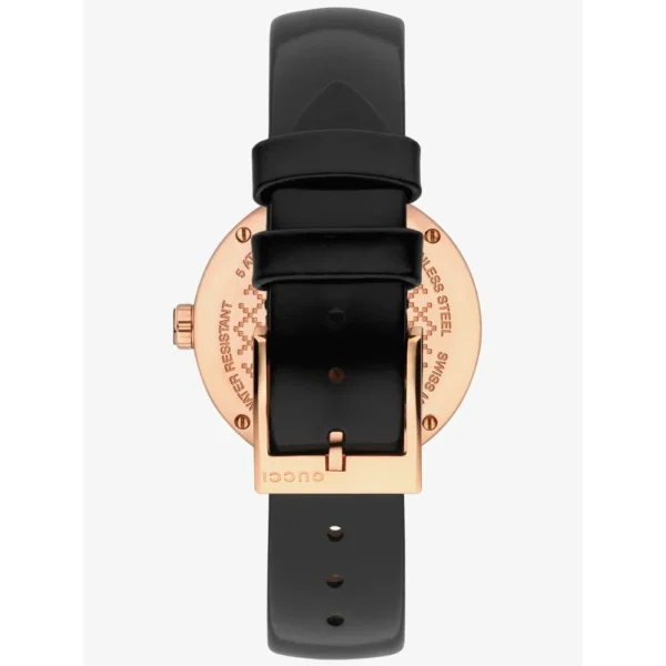 24-13-031-1_grey Gucci Diamantissima Quartz Black Dial Black Leather Strap Watch for Women - YA141401Gucci Diamantissima Quartz Black Dial Black Leather Strap Watch for Women - YA141401