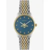 24-14-289_gucci_02 Gucci G Timeless Quartz Blue Dial Two Tone Steel Strap Watch For Women - YA1265029