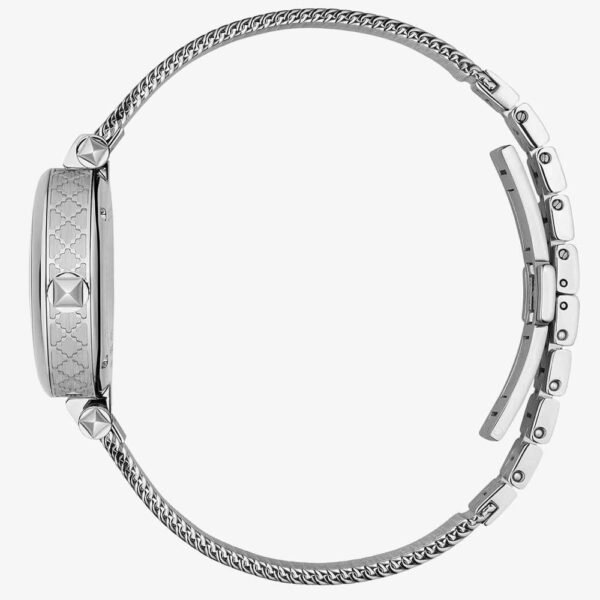 24-14-302_gucci_02 Gucci Diamantissima Quartz Diamonds Mother of Pearl Dial Silver Mesh Bracelet Watch for Women - YA141504