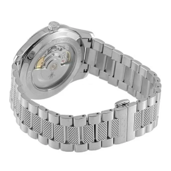 27013098-l0kj1ltt76wsq3ouyi0zml6f-ExtraLarge Gucci G Timeless Eryx Silver Dial Silver Steel Strap Watch For Men - YA126339/40