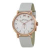 2709165f-600d-413d-9c95-a213675134fd-388968 Marc Jacobs Baker White Dial White Leather Strap Watch for Women - MBM1283