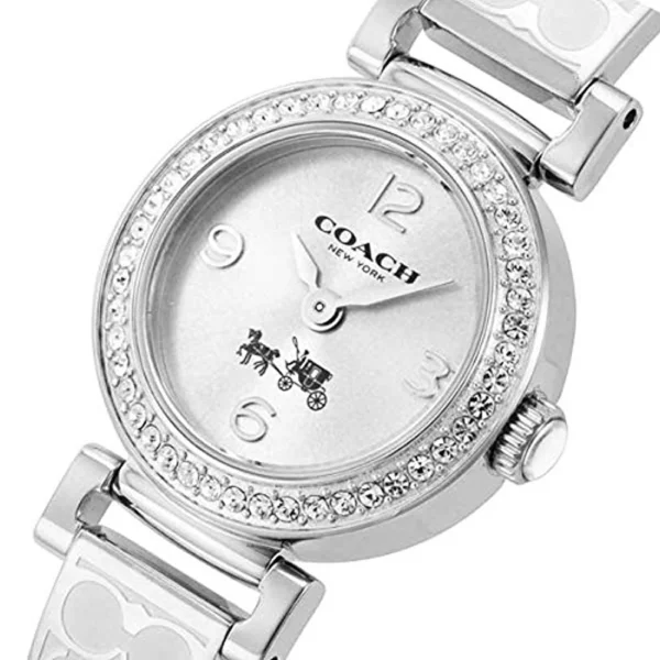 2831040_4cc4d8c8-c6ec-417b-8891-306bdb290ce3 Coach Madison White Dial Silver Steel Strap Watch for Women - 14502201