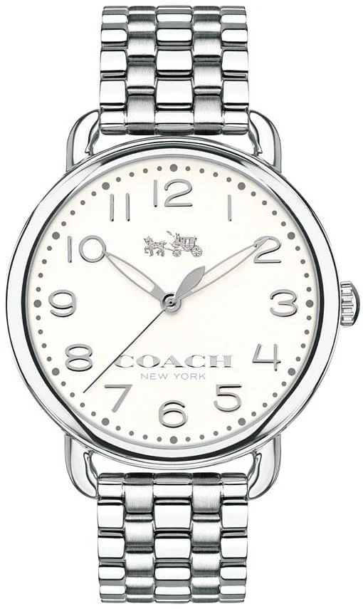 2917951_fpx_755eb677-3f2a-44a2-b193-0be561d519a4 Coach Delancey Classic White Dial Silver Steel Strap Watch for Women - 14502260
