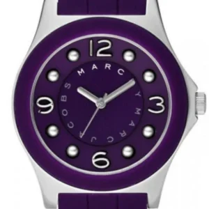 291900_marc-jacobs-mbm2538-pelly Marc Jacobs Pelly Purple Dial Purple Silicone Strap Watch for Women - MBM2538