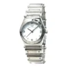 Marc Jacobs White Dial Silver Steel Strap Watch for Women - MBM3052