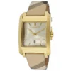 294399_burberry-bu1579-232612_4e3aaf82-123b-49f0-893f-d541c4f816b0 Burberry Nova Gold Tone Square Dial Leather Strap Watch for Women - BU1582