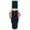 Marc Jacobs Baker Navy Blue Dial Blue Leather Strap Watch for Women - MBM1331
