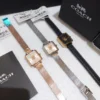 2e4d6eaea4b43fd3c3709b3edaebf7b2.jpg_720x720q80 Coach Black Square Dial Black Leather Strap Watch for Women - 14503695