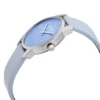 Calvin Klein City Blue Dial Blue Leather Strap Watch for Women - K2G231VN