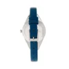 31d24NLhT_L Calvin Klein Rebel Blue Silver Dial Blue Leather Strap Watch for Women - K8P231V6