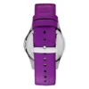 32ee6d8b-3232-4ddb-9995-92081db4904e_2e82b57c-6c65-4da3-9332-cd153fd8a950 Marc Jacobs Baby Dave Silver Dial Purple Leather Strap Watch for Women - MBM1262