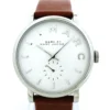 35378442_1-453468 Marc Jacobs Baker White Dial Brown Leather Strap Watch for Women - MBM1265