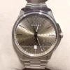 36f6ace2945a7f8517c2fdd52ad68af1_eafbed49-9a71-4e70-8a83-2272a8a13215 Gucci G Timeless Quartz Brown Dial Silver Steel Strap Watch for Men - YA126317