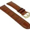 37672-Citizen-Eco-Drive-Uhrenarmband-22mm-Leder-braun-Kroko-Optik-AO9003-08E-533695_7e2fd53f-8c44-4b15-88e1-bad5edeb688e Citizen Eco Drive Multi Function Day & Date Black Dial Brown Leather Strap Watch For Men - AO9003-08E
