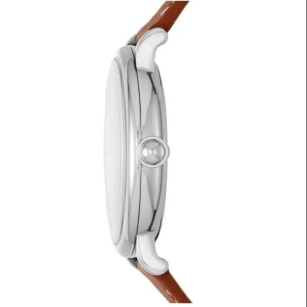 3876ed98555103f009d70d266b0bcae4 Marc Jacobs Roxy White Dial Brown Leather Strap Watch for Women - MJ1571