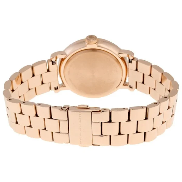 3_4534808b-5fe5-4b1b-a0df-75233d1b4d0c-596400 Marc Jacobs Baker White Dial Rose Gold Steel Strap Watch for Women - MBM3244