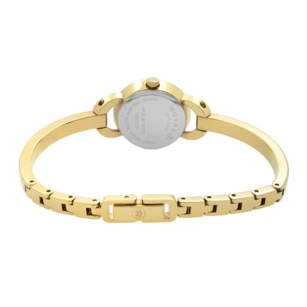 3__32589.1629582562 Movado Rondiro Mother of Pearl Dial Gold Steel Strap Watch For Women - 0606889