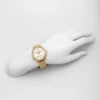 3fa766c1-3a73-4bbb-b597-4f7dcd8e3e8f Coach Delancey Classic White Dial Gold Steel Strap Watch for Women - 14502261