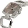 41I6VOWrJOL Gucci G Gucci Brown Dial Silver Steel Strap Watch For Women - YA125507