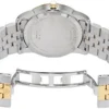 Movado Museum Classic Black Dial Two Tone Steel Strap Watch For Men - 606899