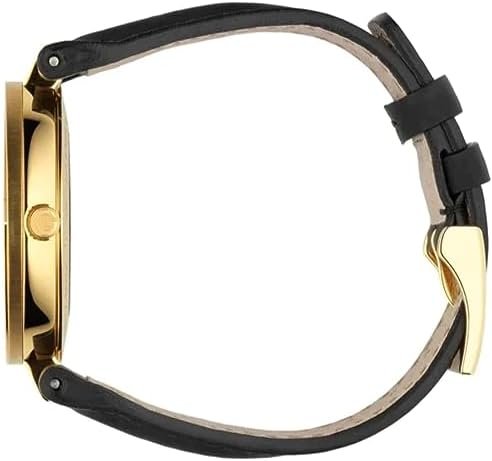 41VUGuk9fpL._AC_SY1000_9d5bede0-c6e8-4bbd-a446-3543f32ad9f0 Gucci Interlocking G Grammy Special Edition Black Dial Black Leather Strap Watch for Women - YA133312