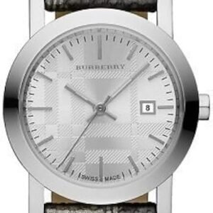 41yU_-bAOJL._AC_UY780 Burberry The City Silver Dial Multicolored Leather Strap Watch for Women - BU1873