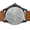 4550012177338_A05-841072_9b5b2c1c-6095-472c-9ca2-efb7992b56db Gucci G-Timeless Chronograph Black Dial Brown Leather Strap Watch For Men - YA126271