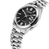 Citizen Tsuyosa Automatic Black Dial Silver Steel Strap Watch For Men - NJ0150-81E