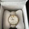 Gucci G Timeless Automatic Silver Dial Beige Leather Strap Watch For Men - YA126348