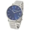 503518871001_15 Coach Charles Blue Dial Silver Steel Strap Watch for Men - 14602429
