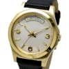 51AHDMzl_7L_a715e5d2-0c05-421d-9e02-88a25fc50b63 Marc Jacobs Baby Dave Gold Dial Black Leather Strap Watch for Women - MBM1264