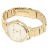 51I2QElSKKL-551744 Coach Delancey Classic White Dial Gold Steel Strap Watch for Women - 14502261