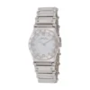 Marc Jacobs White Dial Silver Steel Strap Watch for Women - MBM3052