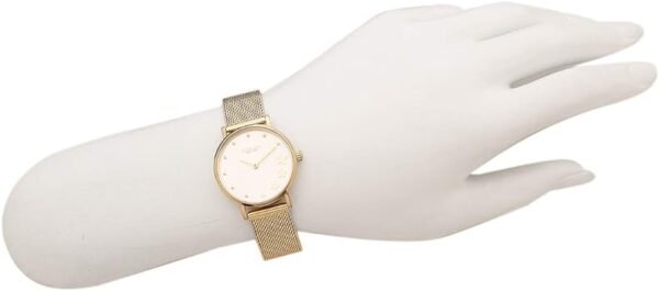 Coach Perry Gold Dial Gold Mesh Bracelet Watch for Women - 14503342