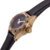 54c1c67099d03907194394 Marc Jacobs Blade Black Dial Black Leather Strap Watch for Women - MBM1345