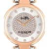 Coach Park Silver Dial Two Tone Steel Strap Watch for Women - 14503642