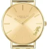 Coach Perry Gold Dial Gold Mesh Bracelet Watch for Women - 14503342