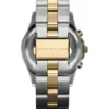 5d6175d79d368395071771a2a3232e7e Marc Jacobs Blade Chronograph Silver Dial Two Tone Steel Strap Watch for Women - MBM3177