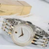 607085-1 Movado Esperanza Mother of Pearl Dial Two Tone Steel Strap Watch For Women - 0607085