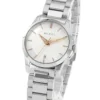 61GsWfydwXL Gucci G Timeless Silver Dial Silver Steel Strap Watch For Women - YA126523