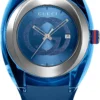 Gucci Sync XXL Quartz Blue Dial Blue Rubber Strap Watch For Men - YA137104