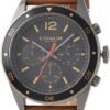 61UQHQYf7RL._AC_UY1000 Coach Sullivan Chronograph Black Dial Brown Leather Strap Watch for Men - 14602070