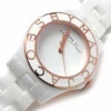 61l4riC4PWL._UL1001 Marc Jacobs Blade White Dial White Ceramic Strap Watch for Women - MBM9502
