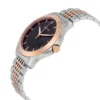 61pO9nJg27L-985898 Gucci G Timeless Black Dial Two Tone Steel Strap Watch For Men - YA126410