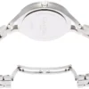 Calvin Klein Graphic Black Dial Silver Steel Strap Watch for Women - K7E23141