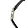 61wme3dteHL Calvin Klein Minimal Black Dial Black Leather Strap Watch for Men - K3M221CS