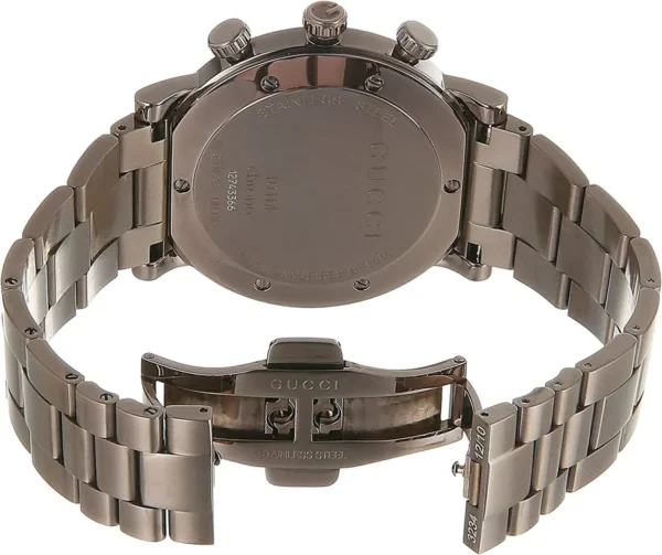 6351c66913497240b670bb7a-gucci-g-chrono-men-39-s Gucci G Chrono Brown Dial Brown Steel Strap Watch For Men - YA101341