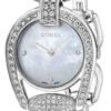 64556468ae0ace5b7ab664a33a70783a Gucci Horsebit Collection Diamonds Mother of Pearl Dial Silver Steel Strap Watch For Women - YA139505