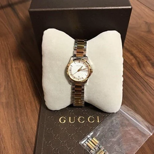66110d2924118e87bbf27fe04d12cfc8-i-img501x501-1650911429l0vx37115925-157322 Gucci G Timeless Silver Dial Two Tone Steel Strap Watch For Women - YA126563