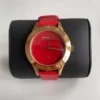 6d76b444-0882-418f-86d8-da3f79f521aa_1948315e-7835-4031-97c4-fca4da48652c Marc Jacobs Blade Red Dial Red Leather Strap Watch for Women - MBM1204
